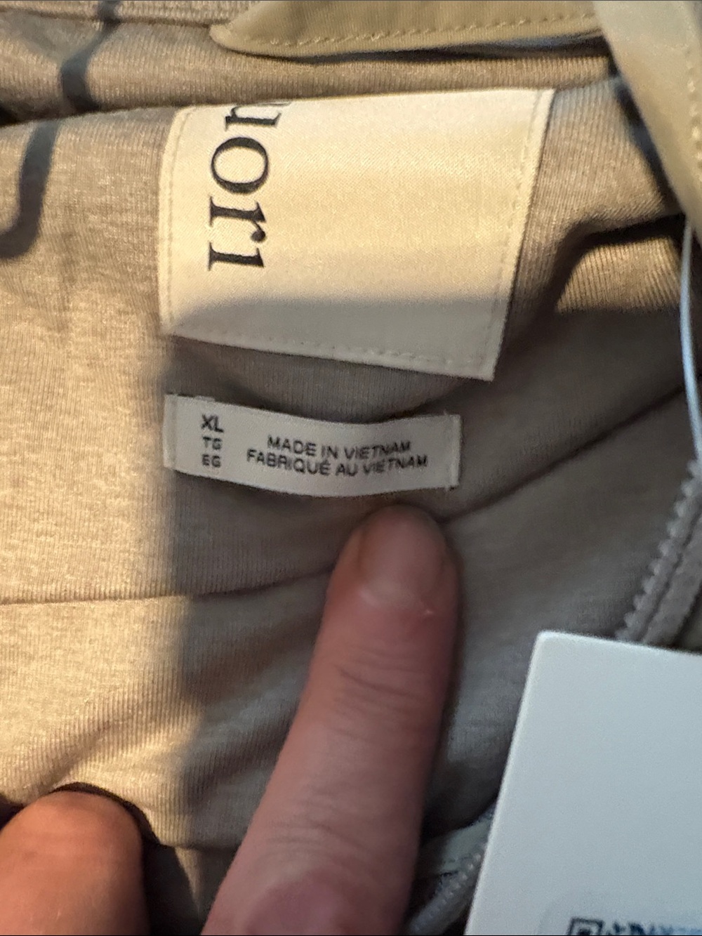 Vuori Men’s Size XL Sunday Element Jacket in Biscotti Heather NWT! - Picture 4 of 12